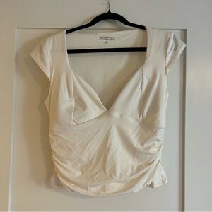 Abercrombie & Fitch Cream Blouse
